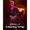 imageEnya CYBERG Stringless Smart Guitar Foldable Travel Backing Guitarra Builtin Drum Machine ampamp Bassline 20 instrument Sounds for OneMan Band App Interactive Chord Sheets For Adults ampamp Teens PurplePink