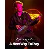 imageEnya CYBERG Stringless Smart Guitar Foldable Travel Backing Guitarra Builtin Drum Machine ampamp Bassline 20 instrument Sounds for OneMan Band App Interactive Chord Sheets For Adults ampamp Teens PurpleBlack