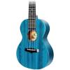 imageEnya Concert Ukulele 23 Inch Blue Solid Mahogany Top with Ukulele Starter Kit Includes Online Lessons TunerCase Strap Strings Capo Sand Shaker PickPolish Cloth EUC25D BUConcert blue
