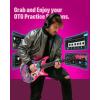 imageEnya Electric Guitar Inspire 39quot Smart Electric Carbon Fiber Guitarra with 15W Wireless Speaker 20 Distinct Tones Onboard Presets Charging Cable Adjusting Wrench and Gig BagDragon Frame