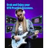 imageEnya Electric Guitar Inspire 39quot Smart Electric Carbon Fiber Guitarra with 15W Wireless Speaker 20 Distinct Tones Onboard Presets Charging Cable Adjusting Wrench and Gig BagBlue