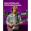 imageEnya Electric Guitar Inspire 39quot Smart Electric Carbon Fiber Guitarra with 15W Wireless Speaker 20 Distinct Tones Onboard Presets Charging Cable Adjusting Wrench and Gig BagPink