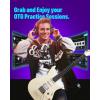 imageEnya Electric Guitar Inspire 39quot Smart Electric Carbon Fiber Guitarra with 15W Wireless Speaker 20 Distinct Tones Onboard Presets Charging Cable Adjusting Wrench and Gig BagWhite