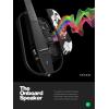 imageEnya NEXG 2 AcousticElectric Guitar Carbon Fiber Travel Smart Audio Guitar with 50W Wireless Speaker Wireless Microphone HiFi Monitor Earphones Footswitch Charging Stand and GigbagBlack LCF