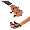 imageEnya Round Soprano Ukulele 21 Inch Mahogany and Ebony with Start Kit Includes Online Lessons Case Strap Strings Capo Sand Shaker PickPolish Cloth EURX121 round