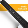 imageEnya Soprano Ukulele 21 Inch Carbon Fiber Travel Ukelele Nova U Mini Simple Yukalalee With Beginner Kit includes Case Strap Capo Strings Professional Ukalalee YukalaleeWhite