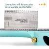 imageEnya Soprano Ukulele 21 Inch Carbon Fiber Travel Ukelele Nova U Mini Simple Yukalalee With Beginner Kit includes Case Strap Capo Strings Professional Ukalalee YukalaleeBlue
