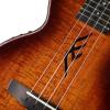 imageEnya Tenor All Solid Flame Maple Ukulele with Builtin AcousticPlus Pickup and Deluxe CaseFE Koa