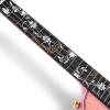 imageEnya Tenor All Solid Flame Maple Ukulele with Builtin AcousticPlus Pickup and Deluxe CasePink E6
