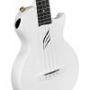 imageEnya Tenor Ukulele 26 Inch Carbon Fiber Acousticplus Cutaway Travel Ukelele for Beginner Bundle Kit Including Case Strap Capo and StringsNova UE Pro WhiteWhite