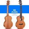 imageEnya Tenor Ukulele 26quot all Solid Mahogany with Cherry Blossom Pattern Ukelele Starter Kit With Case Tuner Strap Strings Capo Sand Shaker Picks Polish Cloth EUTMSNatural Tenor