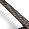 imageEnya X4 PRO Carbon Fiber Acoustic Electric Guitar 41Inch Full Size Cutaway Design AcousticPlus Pickup System with Builtin Effects ampamp Tuner Includes Deluxe Hard Case Leather Strap CableX3 PRO MINI
