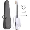 imageEnya AcousticElectric Carbon Fiber Classical Nylon String Travel Guitar NEXG 2N Smart Acustica Electric Guitarra amp Magnetic Strap amp Enya Smart Automatic Guitar Tuner