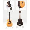 imageEnya AcousticElectric Guitar X3 Pro Mini Carbon Fiber Travel Guitar and Enya AutoLock Guitar Stand