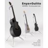 imageEnya Carbon Fiber Acoustic Electric Guitar X4 Pro Mini and Enya AutoLock Guitar Stand