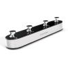 imageEnya Electric Guitar Inspire 39 Smart Electric Carbon Fiber Guitarra with 15W Wireless Speaker amp ENYA INSPIRE Electric Guitar Compact Foot Pedal Controller
