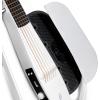 imageEnya NEXG AcousticElectric Carbon Fiber Audio Guitar Smart Acustica Guitarra for Adults with 50W Wireless Speaker Preamp Wireless Microphone HiFi Monitor Earphones Strap and CaseWhite