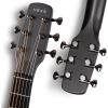 imageEnya NEXG AcousticElectric Carbon Fiber Audio Guitar Smart Acustica Guitarra for Adults with 50W Wireless Speaker Preamp Wireless Microphone HiFi Monitor Earphones Strap and CaseBlack