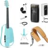 imageEnya NEXG 2 AcousticElectric Guitar Carbon Fiber Travel Smart Audio Guitar Kit amp Enya Smart Automatic Guitar Tuner amp enya Magnetic Strap
