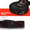 image:imageEnya Taimane Moon Signature Tenor Ukulele 26 Inch All Solid Mahogany Professional Ukelele with Gig Bag and Strap Blue Acoustic EUT Moon BU5String AcousticPlus Black