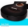 image:imageEnya Taimane Moon Signature Tenor Ukulele 26 Inch All Solid Mahogany Professional Ukelele with Gig Bag and Strap Blue Acoustic EUT Moon BUAcoustic Black