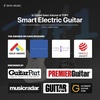 image:imageENYA INSPIRE PRO SD Smart Electric Guitar wSeymour Duncan SSLTB4 Pickups  20W AntiHowling Speaker 39 Carbon Fiber Body Builtin 64 Presets Looper Tuner Touch Bar for Silent Practice amp Small GigsBlack