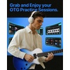 image:imageENYA INSPIRE PRO SD Smart Electric Guitar wSeymour Duncan SSLTB4 Pickups  20W AntiHowling Speaker 39 Carbon Fiber Body Builtin 64 Presets Looper Tuner Touch Bar for Silent Practice amp Small GigsBlue
