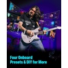 image:imageENYA INSPIRE PRO SD Smart Electric Guitar wSeymour Duncan SSLTB4 Pickups  20W AntiHowling Speaker 39 Carbon Fiber Body Builtin 64 Presets Looper Tuner Touch Bar for Silent Practice amp Small GigsGray