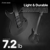 image:imageENYA INSPIRE PRO SD Smart Electric Guitar wSeymour Duncan SSLTB4 Pickups  20W AntiHowling Speaker 39 Carbon Fiber Body Builtin 64 Presets Looper Tuner Touch Bar for Silent Practice amp Small GigsBlack