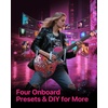 image:imageENYA INSPIRE PRO SD Smart Electric Guitar wSeymour Duncan SSLTB4 Pickups  20W AntiHowling Speaker 39 Carbon Fiber Body Builtin 64 Presets Looper Tuner Touch Bar for Silent Practice amp Small GigsPink