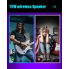 image:imageENYA INSPIRE PRO SD Smart Electric Guitar wSeymour Duncan SSLTB4 Pickups  20W AntiHowling Speaker 39 Carbon Fiber Body Builtin 64 Presets Looper Tuner Touch Bar for Silent Practice amp Small GigsGray