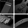 image:imageENYA INSPIRE PRO SD Smart Electric Guitar wSeymour Duncan SSLTB4 Pickups  20W AntiHowling Speaker 39 Carbon Fiber Body Builtin 64 Presets Looper Tuner Touch Bar for Silent Practice amp Small GigsBlack