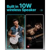 image:imageENYA INSPIRE PRO SD Smart Electric Guitar wSeymour Duncan SSLTB4 Pickups  20W AntiHowling Speaker 39 Carbon Fiber Body Builtin 64 Presets Looper Tuner Touch Bar for Silent Practice amp Small GigsWhite