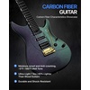 image:imageENYA INSPIRE PRO SD Smart Electric Guitar wSeymour Duncan SSLTB4 Pickups  20W AntiHowling Speaker 39 Carbon Fiber Body Builtin 64 Presets Looper Tuner Touch Bar for Silent Practice amp Small GigsPurple