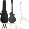image:imageEnya NOVA GO Carbon Fiber Acoustic Guitar Bundle with EGS1 AutoLock Stand  Carbon Fiber Travel Acoustic Guitar with Gig Bag and Accessories Plus EGS1 AutoLock Guitar Stand for Secure Storage